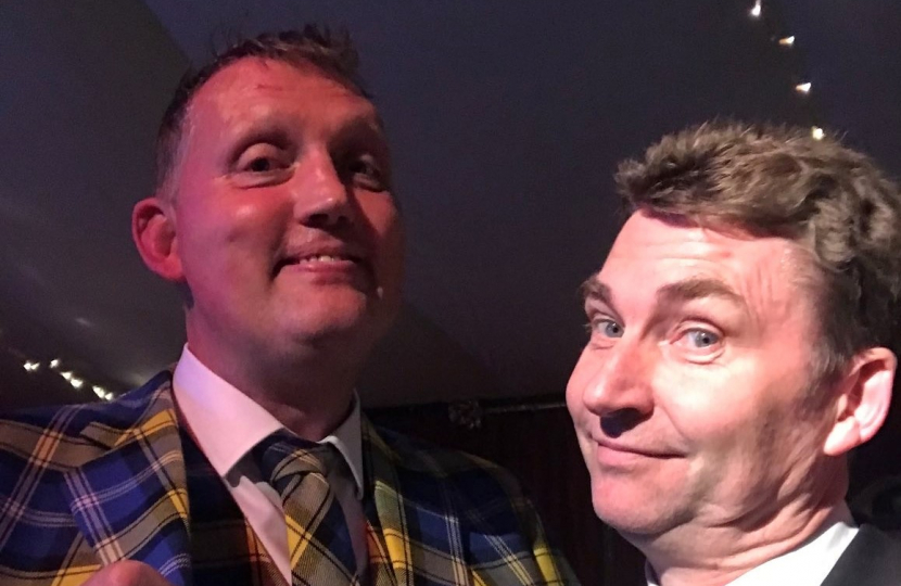 BW and Doddie Weir